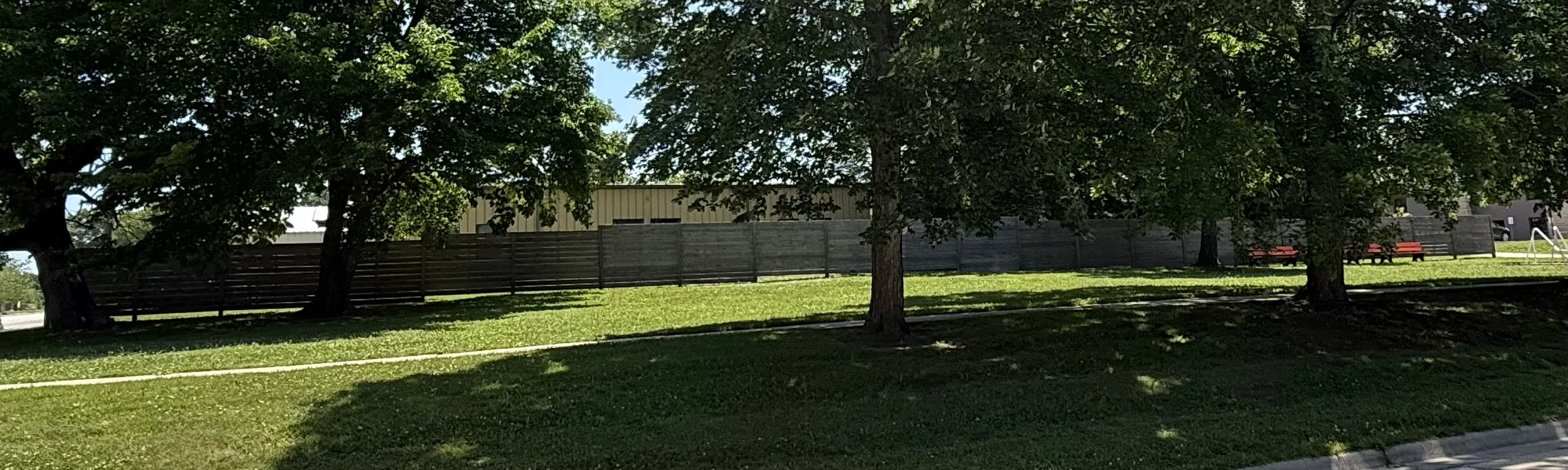 Wood fence project